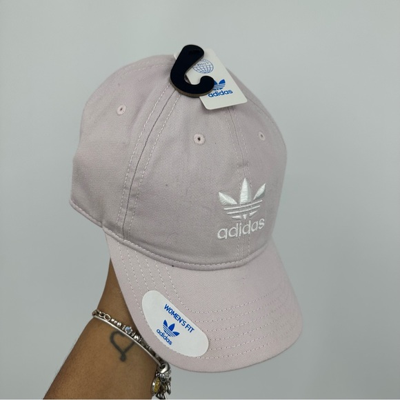 Adidas Light Purple Embroidered Dad Hat OS New With Tags - Picture 3 of 6